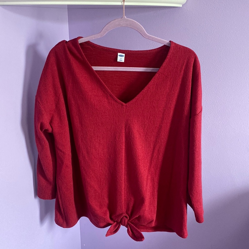 Old Navy red top, XL
